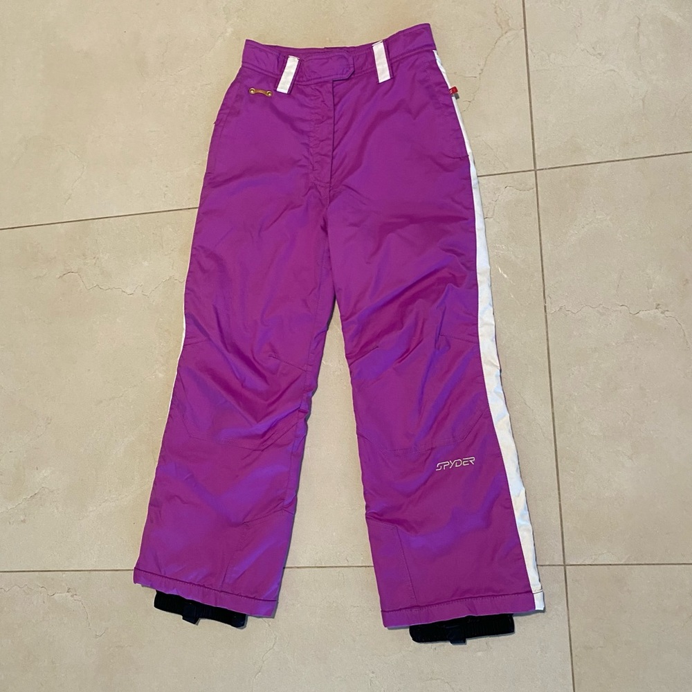 Girls Spyder ski/snow pant sz 12